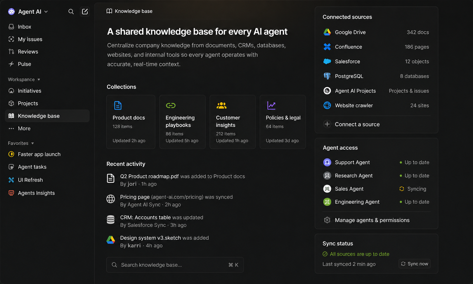 Knowledge Dashboard